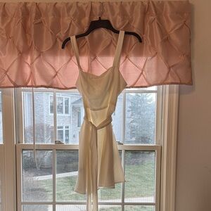 BCBG White Sleeveless Dress